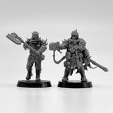 28mm Scale Corrupted Guard The Forsaken Resin Model Kit Minitaure Resin Doll Tabletop War Gaming Unpainted Soldier Figures