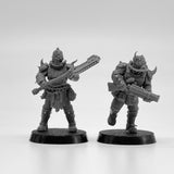 28mm Scale Corrupted Guard The Forsaken Resin Model Kit Minitaure Resin Doll Tabletop War Gaming Unpainted Soldier Figures