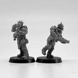 28mm Scale Corrupted Guard The Forsaken Resin Model Kit Minitaure Resin Doll Tabletop War Gaming Unpainted Soldier Figures