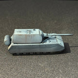 1/144 Scale German Painted Panzer VIII Maus Heavy Tank Military Diorama Resin Model with Accessories  Miniature Vehicle Tabletop Wargaming