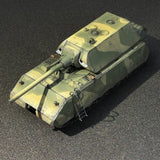 1/72 1/100 Scale German Painted Camouflage Military Panzer VIII Maus Super Heavy Tank Resin Model Kit Military Miniature with Fuel  Diorama