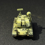 1/144  Scale  Painted  US M247 Sergeant York SPAAG Anti-Aircraft Tank Resin Miniature Model Weathered for Wargaming Tabletop Diorama Accessory