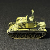 1/144  Scale  Painted  US M247 Sergeant York SPAAG Anti-Aircraft Tank Resin Miniature Model Weathered for Wargaming Tabletop Diorama Accessory