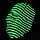 3D Printed Luminous Quantum Skull Glow in the dark Toy Decorations Cool Holiday Gift