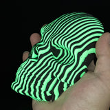 3D Printed Luminous Quantum Skull Glow in the dark Toy Decorations Cool Holiday Gift