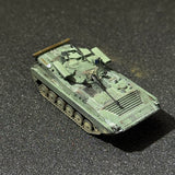 1/144 Scale Russian Painted BMP-2M Infantry Fighting Vehicle Assembled Resin Miniature Model Vehicle Tabletop Wargaming