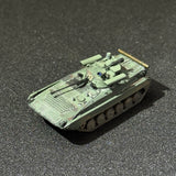 1/144 Scale Russian Painted BMP-2M Infantry Fighting Vehicle Assembled Resin Miniature Model Vehicle Tabletop Wargaming