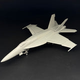 3D DIY 1/48 Scale F18E Super Hornet Fighter Miniature Model Assembly Toy Creative Desktop Decoration Ornament Birthday Gift