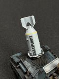 Classic 1/72 1/35 Scale Unexploded Bomb Model WT Accessory Suitable for Tank Model