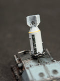 Classic 1/72 1/35 Scale Unexploded Bomb Model WT Accessory Suitable for Tank Model