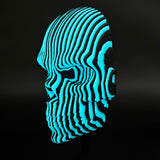 3D Printed Luminous Quantum Skull Glow in the dark Toy Decorations Cool Holiday Gift