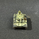 Painted 1/144 Scale German Panzer III Ausf. F Resin Model Tank Miniature with Commander Figure