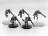 28mm Scale Scavenger Operators Resin Model Kit Minitaure Resin Doll Tabletop War Gaming Unpainted Soldier Figures Model Toys