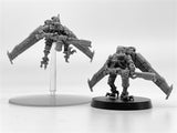 28mm Scale Scavenger Operators Resin Model Kit Minitaure Resin Doll Tabletop War Gaming Unpainted Soldier Figures Model Toys