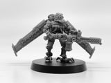 28mm Scale Scavenger Operators Resin Model Kit Minitaure Resin Doll Tabletop War Gaming Unpainted Soldier Figures Model Toys