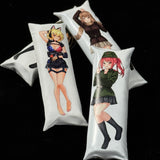 1/16 Scale Anime Girl Tank Pillow Modern/WWII Tank Turret Car Interior Decoration War Thunder Merchandise Miniature Model