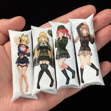1/16 Scale Anime Girl Tank Pillow Modern/WWII Tank Turret Car Interior Decoration War Thunder Merchandise Miniature Model
