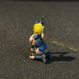 1/35 Scale painted WT Star-Spangled Banner Tactical Anime Girl Kate Tank War Car Accessories Miniature Scene Doll Model