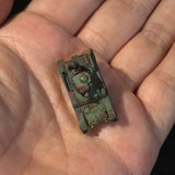 Painted 1/144 Scale WWII French R35 Light Tank Miniature Model with Crew Figure Summer 3-Color Camouflage For Tabletop Wargaming  Dioramas