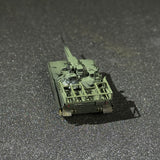 1/144 Scale Modern US Army HSTV-L Light Tank Pre-Painted Miniature Rear Weight Rack Finished Resin Model