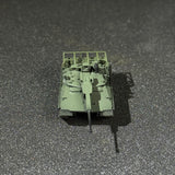 1/144 Scale Modern US Army HSTV-L Light Tank Pre-Painted Miniature Rear Weight Rack Finished Resin Model