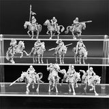 28mm Scale Guard Cavalry Model Kit Miniature War Tabletop Gaming Unpainted Soldier Figures Resin Kit
