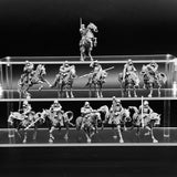 28mm Scale Guard Cavalry Model Kit Miniature War Tabletop Gaming Unpainted Soldier Figures Resin Kit