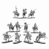 28mm Scale Guard Cavalry Model Kit Miniature War Tabletop Gaming Unpainted Soldier Figures Resin Kit