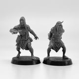 28mm Scale Corrupted Guard Fanatics Resin Model Kit Minitaure Resin Doll Tabletop War Gaming Assembled Unpainted Soldier Figures