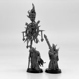 28mm Scale Corrupted Guard Fanatics Resin Model Kit Minitaure Resin Doll Tabletop War Gaming Assembled Unpainted Soldier Figures