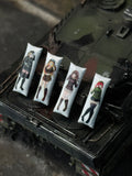 Classic 1/72 scale Kawaii WT Girl Throw Pillow Accessory Suitable for Tank Models