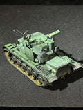 1/72 1/100 Scale Painted US M247 Sergeant York SPAAG Anti-Aircraft Tank Resin Miniature Model Weathered Finish