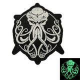 Creative Cthulhu Octopus Patch Fashion Luminous PVC Badge DIY Personalized Clothing Decoration Unique Decor Armband Ideal Gift