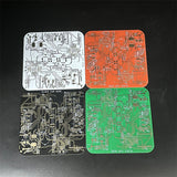 1pc Creative Circuit Board Coaster Personalized PCB Design Fashion Coaster Dining Table Bar Decoration Drinkware Accessories