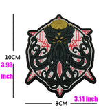 Creative Cthulhu Octopus Patch Fashion Luminous PVC Badge DIY Personalized Clothing Decoration Unique Decor Armband Ideal Gift