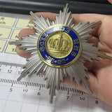 Fine Prussian Crown Medal Metal Exquisite Brooches Premium Badge Replica Collections Fashion Unique DIY Clothing Decorative Pin