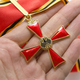 Classic Cross Metal Medal German Commander Medal Replica Exquisite Badge Souvenir Collection DIY Clothing Decor Creative Gifts