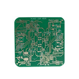 1pc Creative Circuit Board Coaster Personalized PCB Design Fashion Coaster Dining Table Bar Decoration Drinkware Accessories