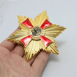 Classic German Eagle Medal Replica Exquisite Cross Badge Souvenir Fine Metal Pin DIY Clothing Decor Accessories Collection