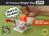 3D printed pneumatic Angry Boy toy Interesting desktop display items that can be pressed and moved