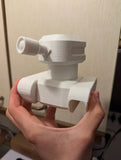 3D printed pressure tank V2 tank shooting toy
