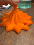 3D printed two-in-one sensory decompression stars and pentagons Toy Cool and portable toys