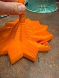 3D printed two-in-one sensory decompression stars and pentagons Toy Cool and portable toys