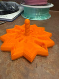 3D printed two-in-one sensory decompression stars and pentagons Toy Cool and portable toys