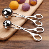 304 Stainless Steel Meatball Tools Household Homemade Shrimp Ball Round Digging Spoon Meatball Maker Novel Kitchen Accessories