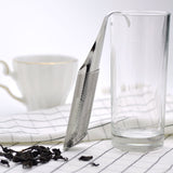 Stainless Steel Tea Strainer Hanging Pipe Shape Handle Tea Maker Tea Strainer Tea Strainer Kitchen Tools