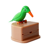 Cute Bird Toothpick Box Creative Automatic Toothpick Storage Box Home Organizers Accessories Dining Table Decor Ornaments