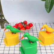 Cute Bird Toothpick Box Creative Automatic Toothpick Storage Box Home Organizers Accessories Dining Table Decor Ornaments