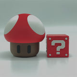 Creative 12 Slots Memory Card Case HolderExquisite Cartoon Plastic Mushroom Storage Box Game Card Storage Organizer for SD/TF
