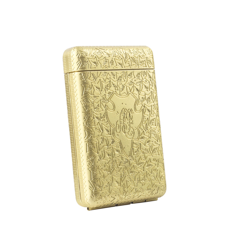 Peaky Blinders Cigarette Case Carving Flower Cigarette Box Anti-pressure  Portable Personality Creative Cigarette Accessories